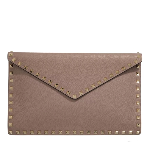 Valentino Garavani Large Flat Pouch Poudre Aftonväska med spänne