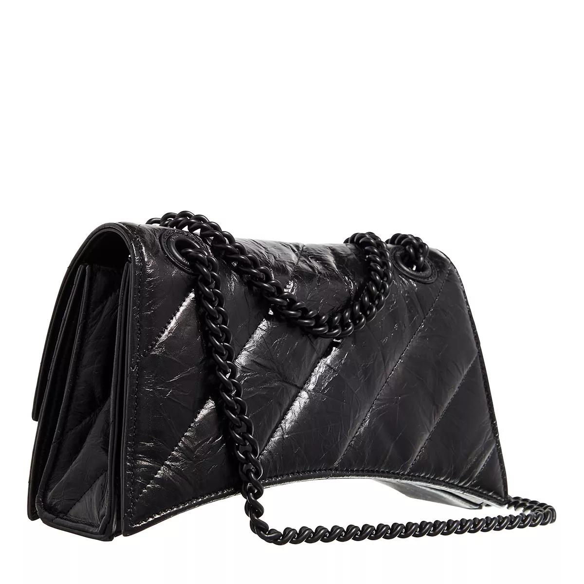 Balenciaga Crossbody bags Small Crush Chain Bag in zwart