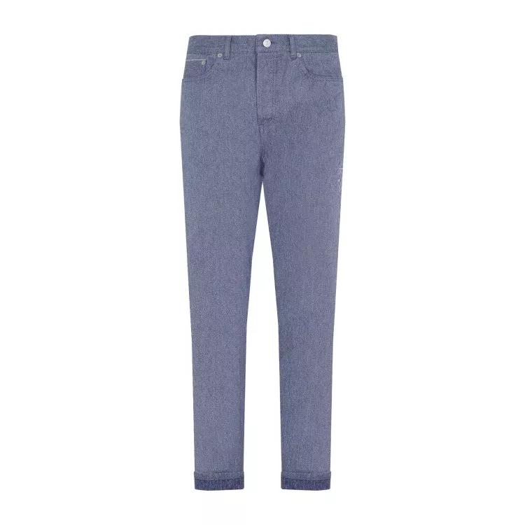 Christian Dior - Blue Cotton Jeans - Größe 32 - blue