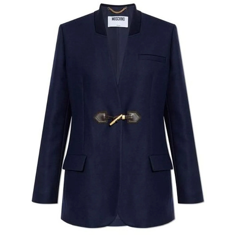 Moschino Veste de transition Jackets Blue blau