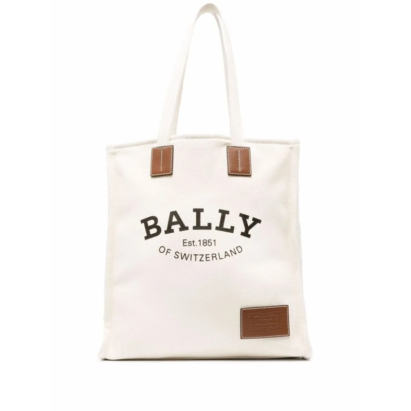 Bally Fourre-tout Crystalia Fabric Fabric Tote Neutrals