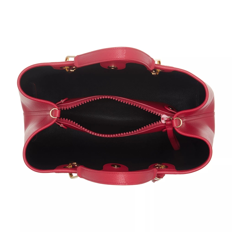 Emporio Armani Tote S33 Shopping Bag Red(Image 6)