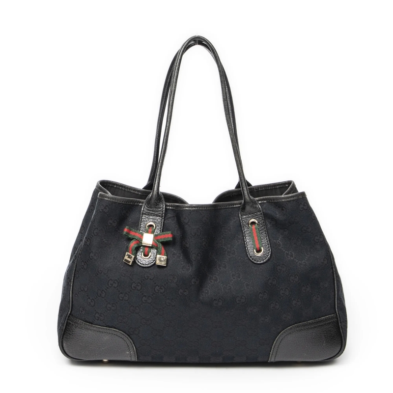 Gucci Crossbody Bag Medium Princy Tote schwarz
