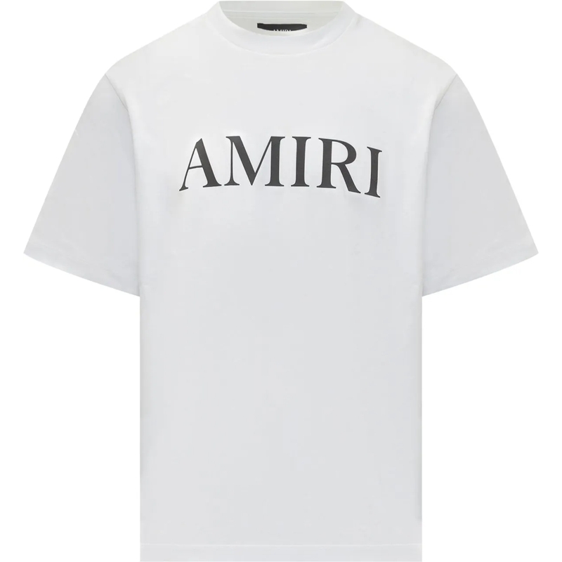 Amiri T-shirt T-shirt con Logo weiß