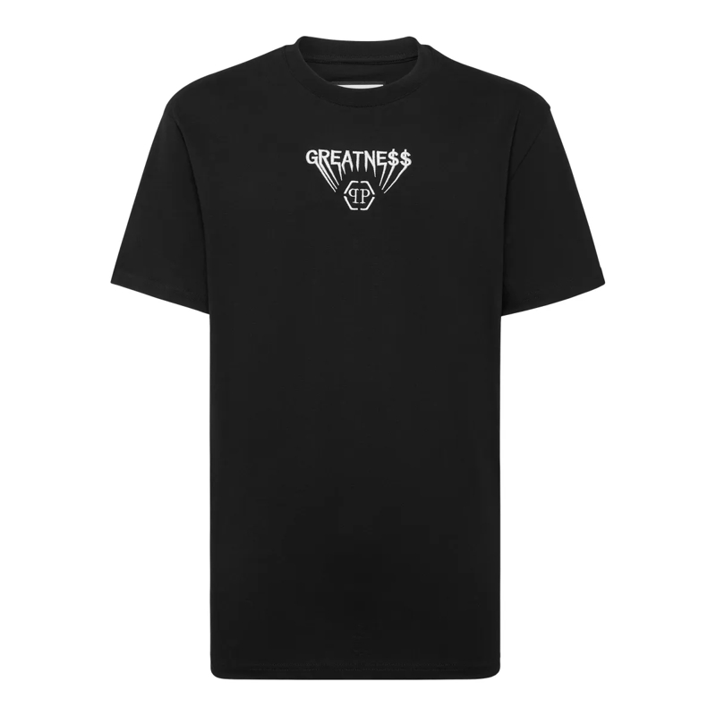 Philipp Plein T-Shirt T-Shirt Rundhalsausschnitt Ss schwarz