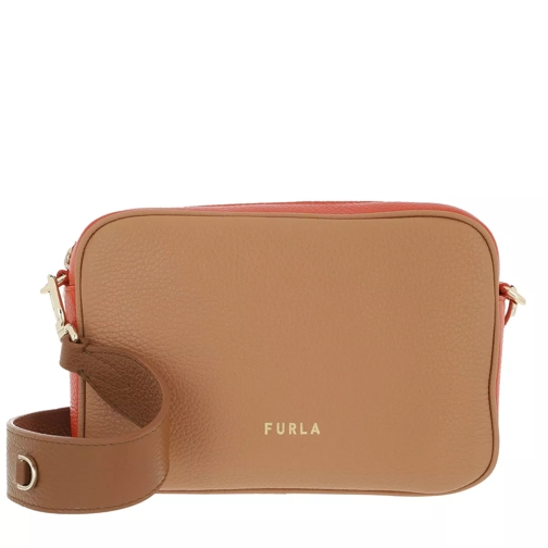 Furla Furla Real Mini Camera Case Miele+Tangerine+Cognac H Kameraväska