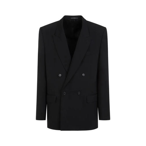 Balenciaga Blazer Black Wool Regular Jacket Black