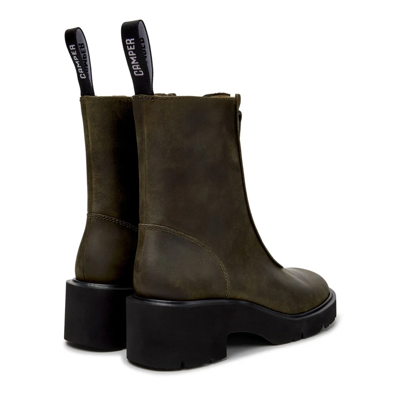 Camper Stiefel Unser Milah kombiniert eine robuste Sohle mit eine dunkel-grün(Image 3)