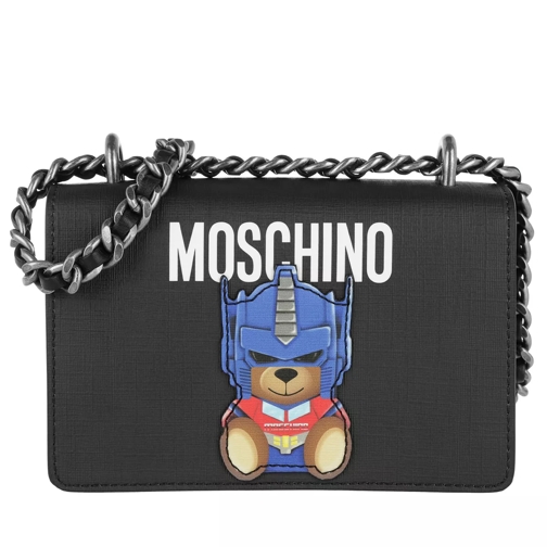 Moschino Transformers Ready To Bear Crossbody Bag Black Crossbody Bag