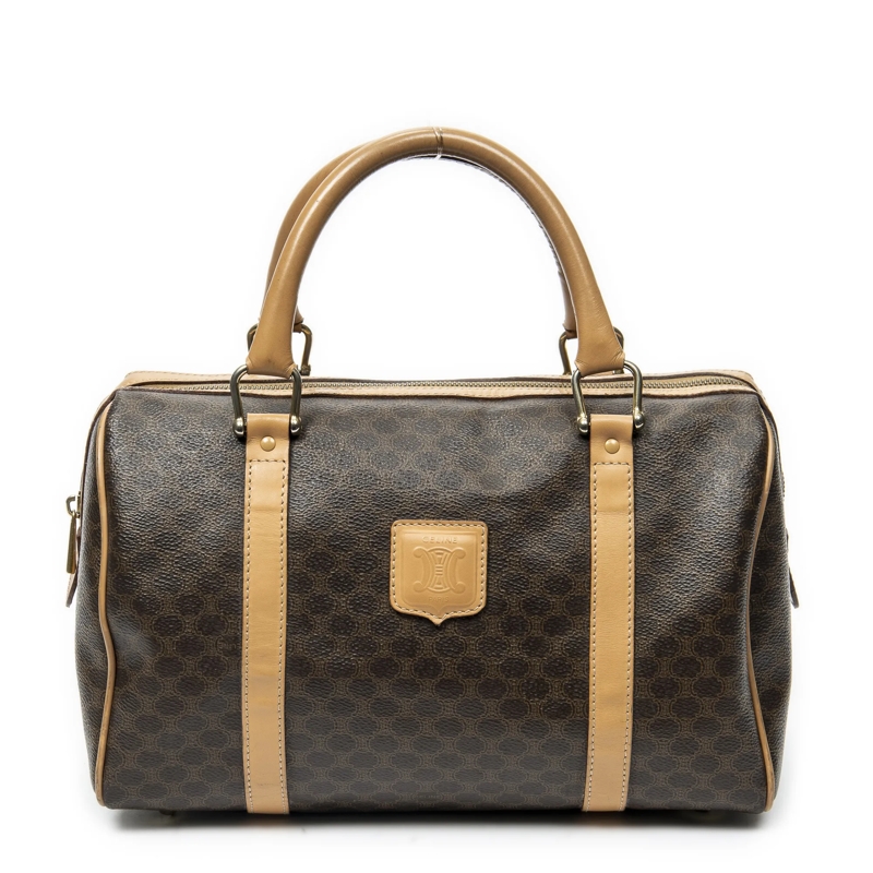 Celine Crossbody Bag Small Boston braun