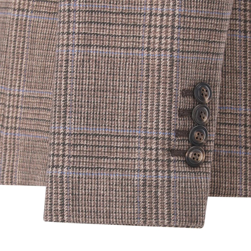 fashion Blazer Blazer aus Baumwoll-Mix braun(Image 5)