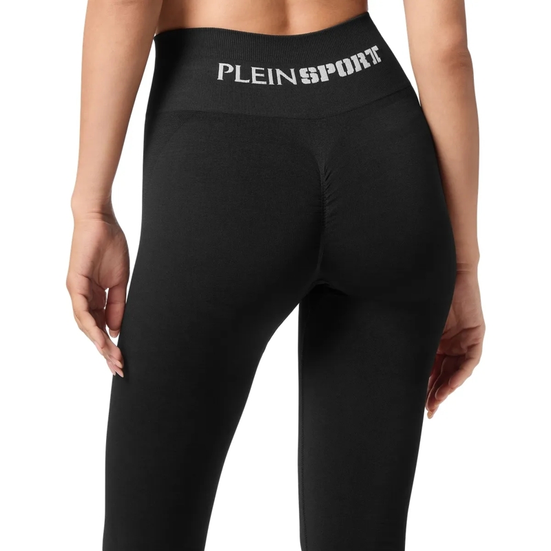 Plein Sport Leggings Leggings Logo schwarz(Image 4)