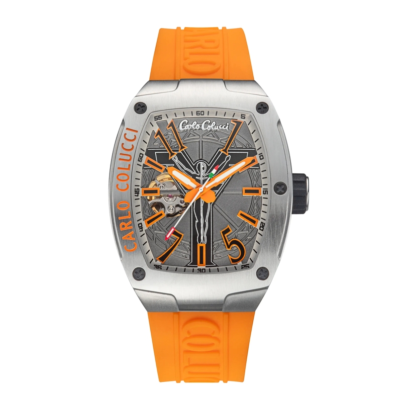 Carlo Colucci Automatikuhr Automatikuhr CC100 . orange