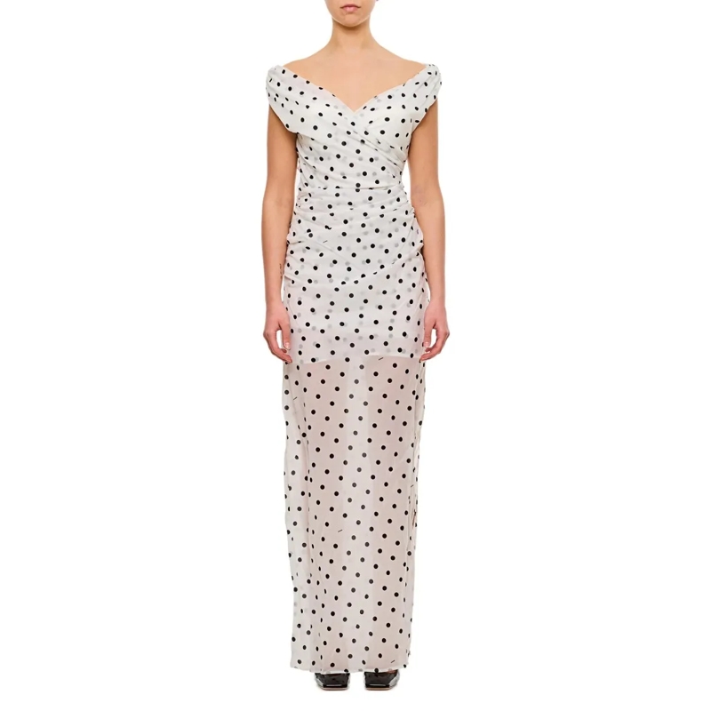 Jacquemus Avondjurk La Robe Rita Dress White