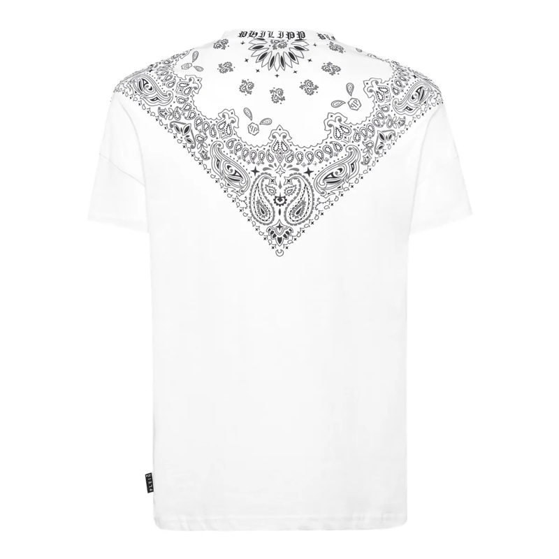Philipp Plein T-Shirt T-Shirt Paisley weiss(Image 3)