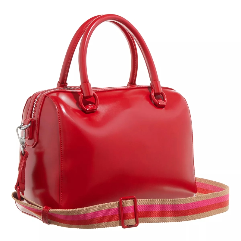 LIU JO Bowling Bag M Satchel  Strawberry(Image 4)