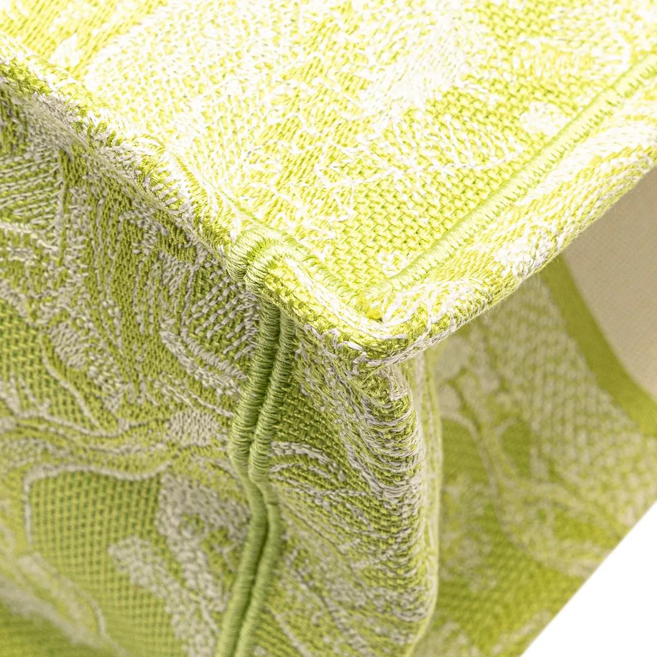 Thumbnail - Christian Dior Shopper - Medium Canvas Embroidered Dioriviera Toile De Jouy - Gr. unisize - in Grün - für Damen