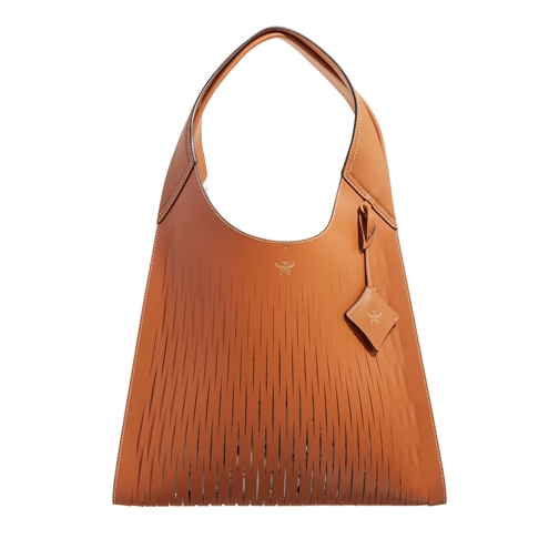 MCM Tote Aren Lthr Shopper Xlrg Ck Terracotta