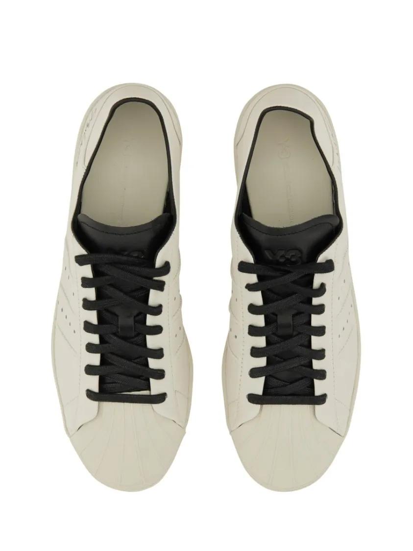 Thumbnail - Y-3 Low-Top Sneaker - "Superstar" Sneaker - Gr. 8_5 - in Weiß - für Damen