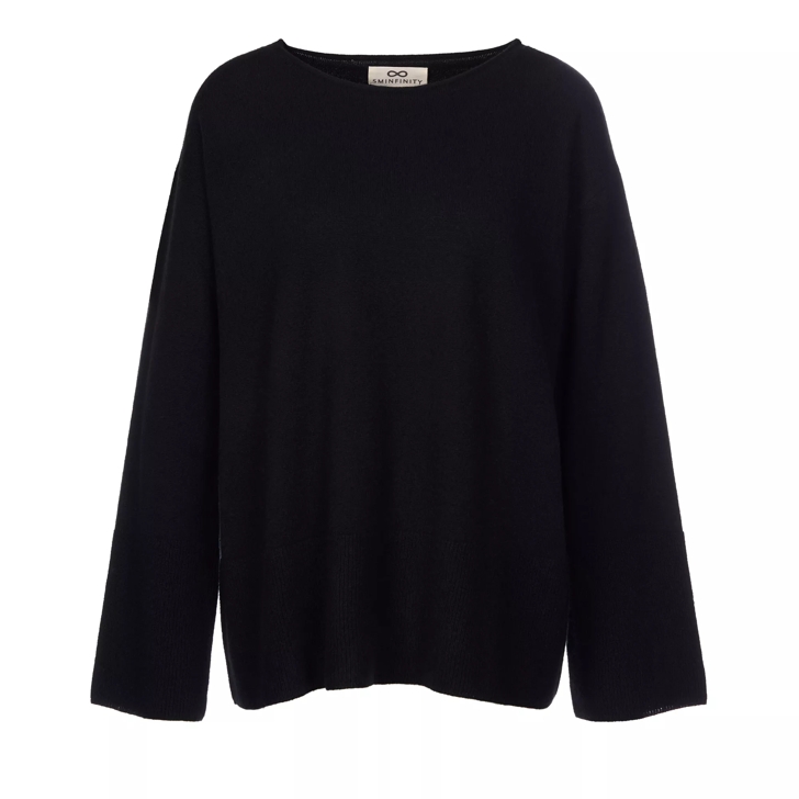 Sminfinity PURE A JUMPER 9999 BLACK Kasjmier trui