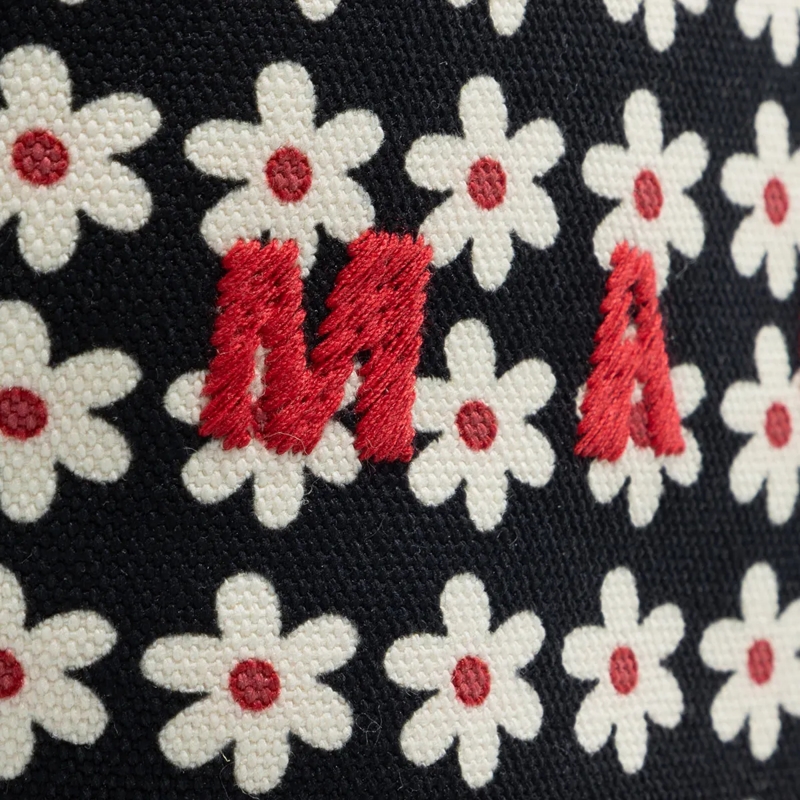 Marni Minitasche Tropicalia Micro Red/White/Black(Image 4)