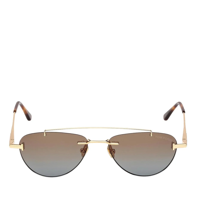 Tom Ford Sonnenbrille ASTOR-02 Shiny Deep Gold(Image 3)