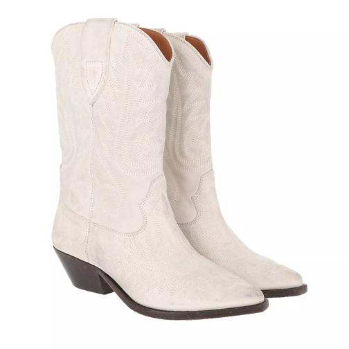 Isabel Marant Cowboy Boots White Botte
