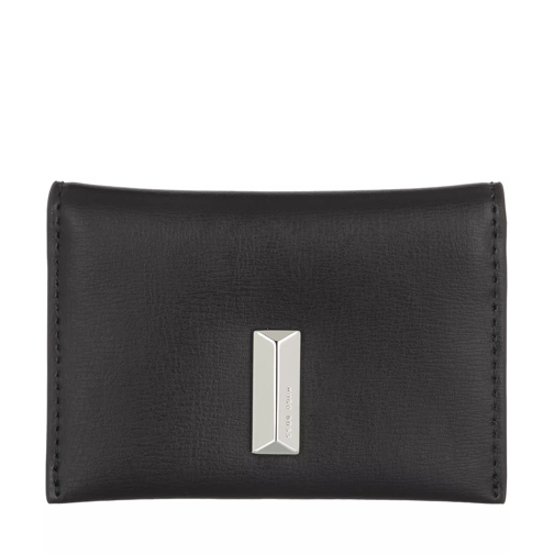 Boss Overslagportemonnee Nathalie Flap Cardholder Black