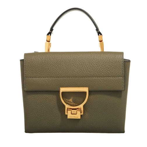 Coccinelle Arlettis Signature Laurel Green Satchel