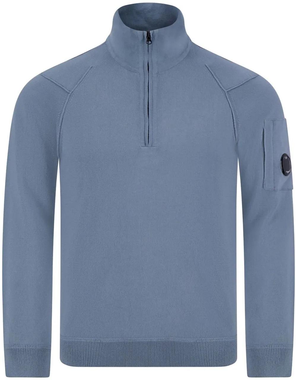 Thumbnail - CP Company - pull rits blauw - Größe L - blue
