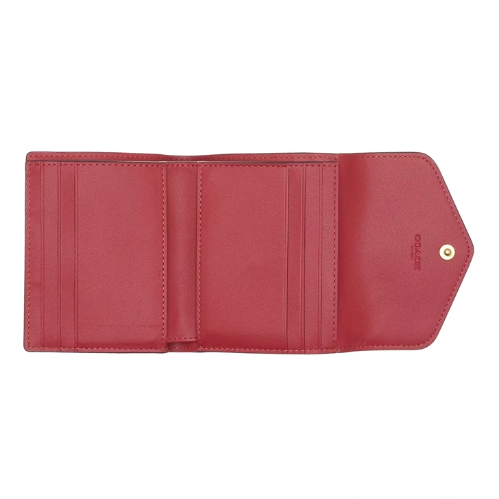 Coach outlet wallets red