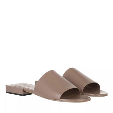 Balenciaga discount tan slides