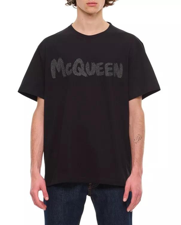 Alexander McQueen - Round Neck T-Shirt - Größe S - black