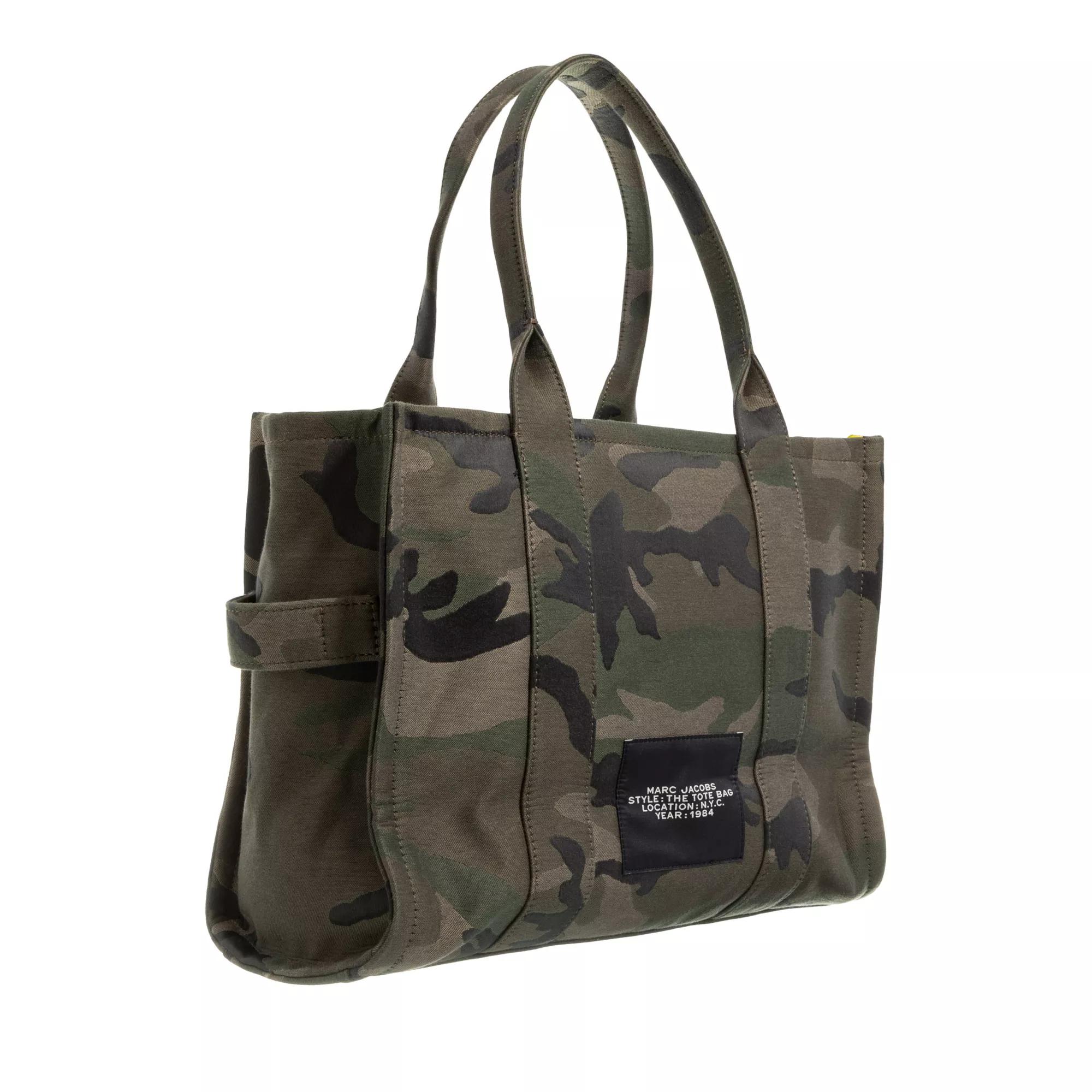 Marc Jacobs Totes & shoppers The Large Como Jacquard Tote Bag in groen