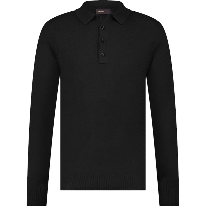AEDEN  Aeden Heren Trui Zwart A22242905/BLACK Duncan schwarz