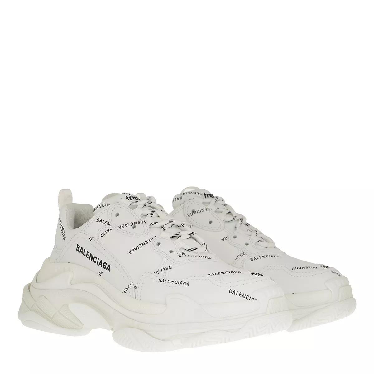 Balenciaga shoes white hot sale triple s