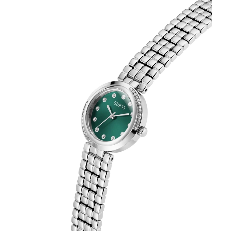 Guess Quarzuhr Quarz-Analoguhr Clara silber(Image 4)