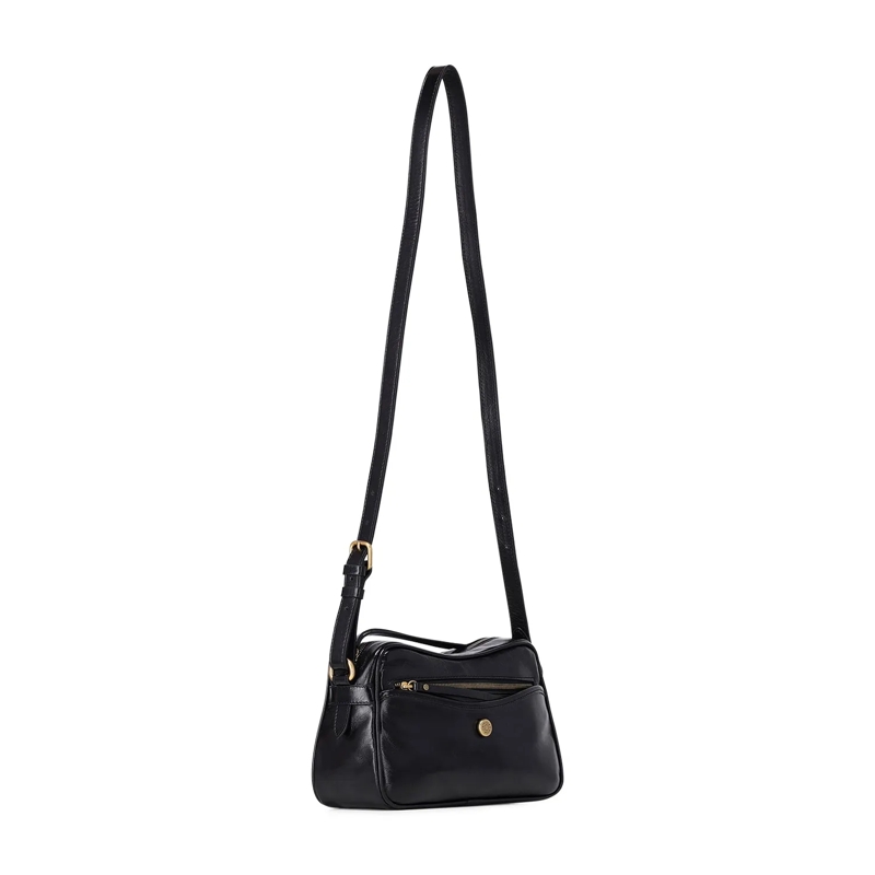Gianni Chiarini Crossbodytas Umhängetasche Cora aus Leder schwarz(Image 3)