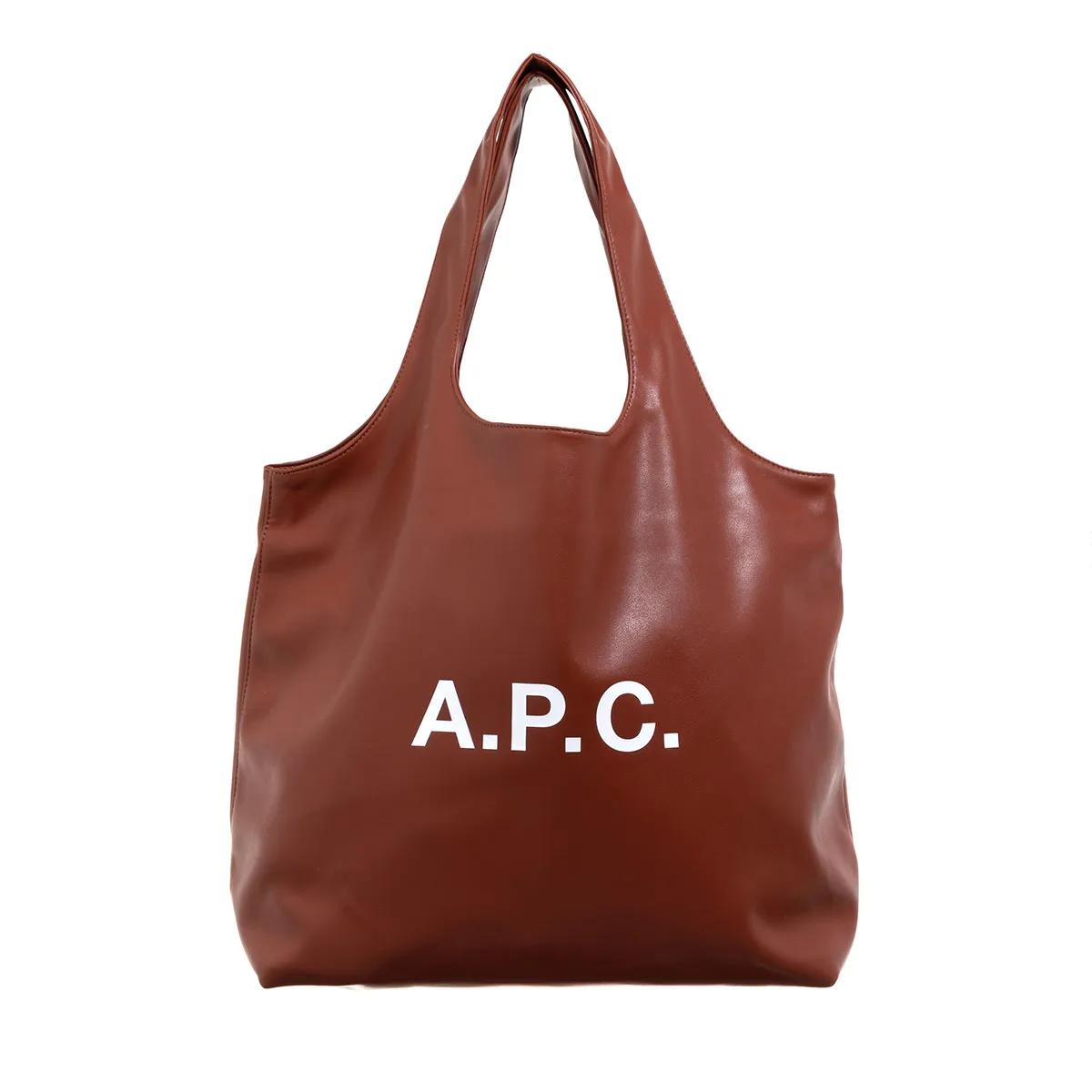 A.P.C. Shopper - PUAAT-M61565 - Gr. unisize - in Braun - für Damen