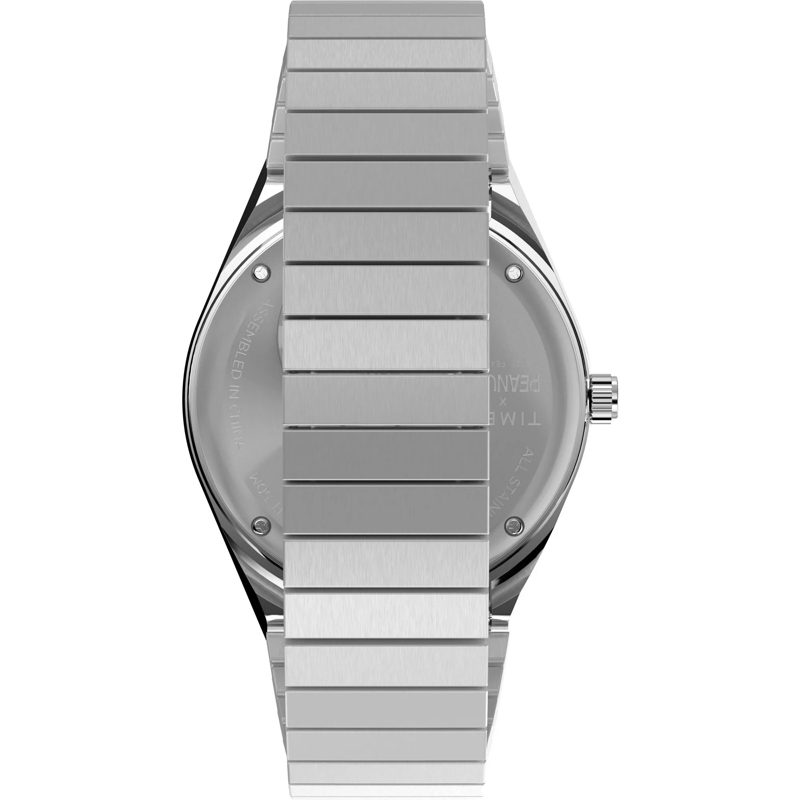 Timex Quarzuhr Quarz-Analoguhr Timex X Peanuts Q Timex silber(Image 3)