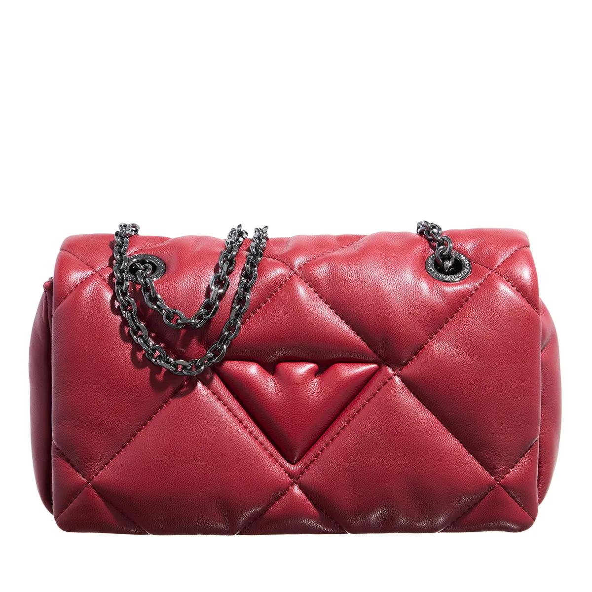 Emporio Armani Crossbody Bags - Women%27S Clutch - Gr. unisize - in Rot - für Damen