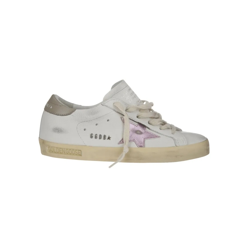 Golden Goose Low-Top-Sneaker Super Star Sneaker White Woman White