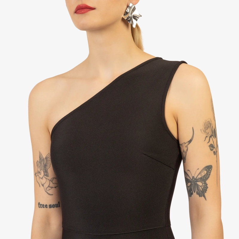 Kraimod Abendkleid Bandagekleid bordeaux(Image 5)