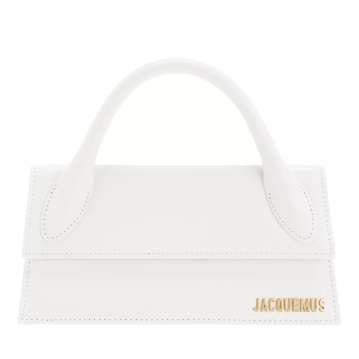Jacquemus Le Chiquito Long Shoulder Bag White Cartable