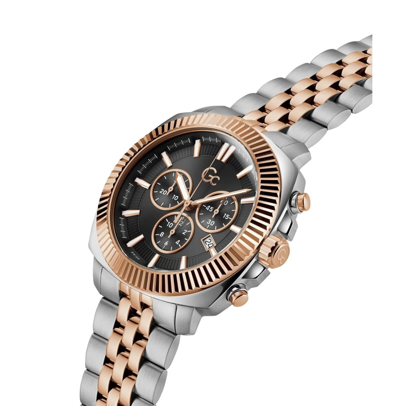 GC Quarzuhr Chronographenuhr Gc Flair Coussin silber(Image 4)