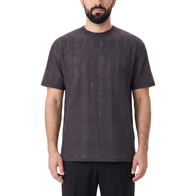 Missoni T-Shirt T-Shirt aus Kaschmir-Mix rot(Image 2)