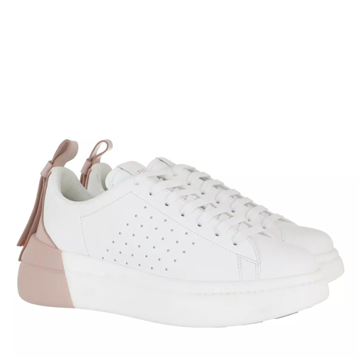 Red Valentino Sneaker White Nude plateausneaker