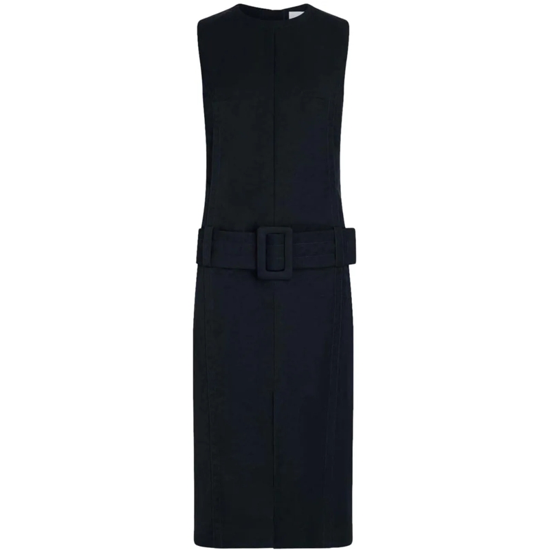 Patou Robe midi Dresses Navyblack mehrfarbig