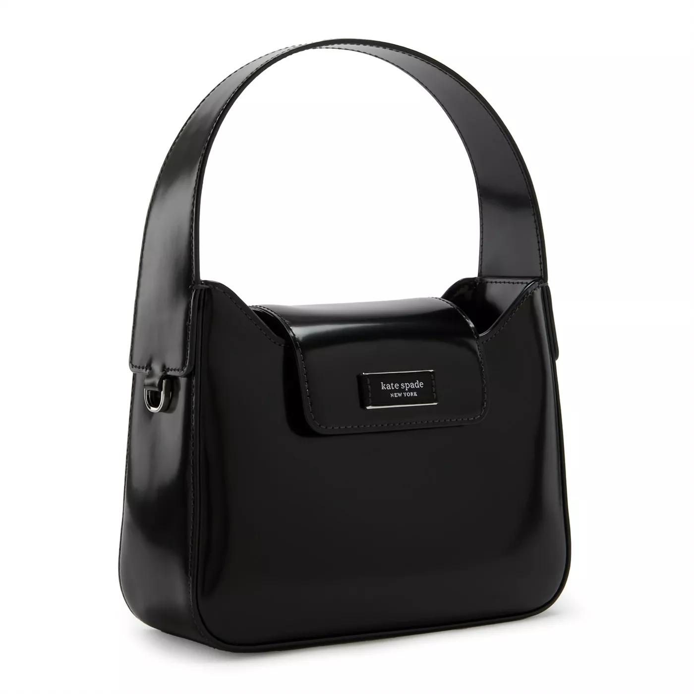 Kate spade new york Crossbody bags Schwarze Leder Handtasche K881 in zwart