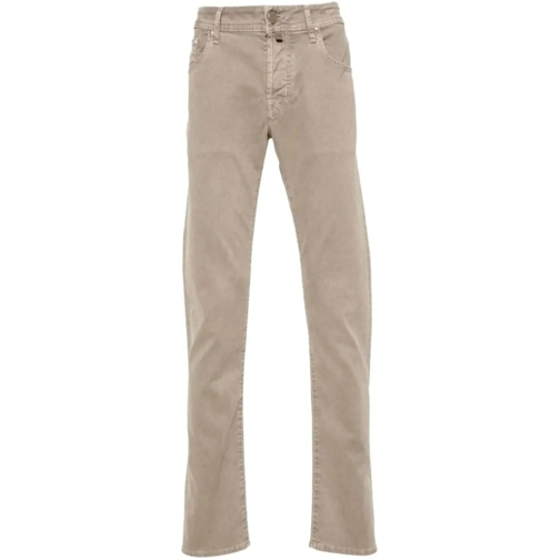 Jacob Cohen Casual Broek Trousers Beige beige